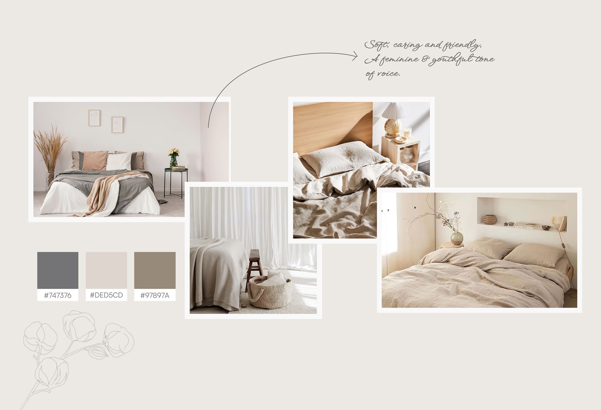 Cosy Club moodboard